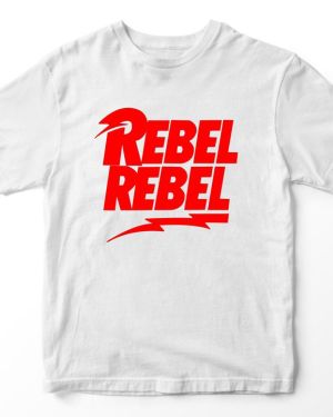 Playera David Bowie: Rebel Rebel