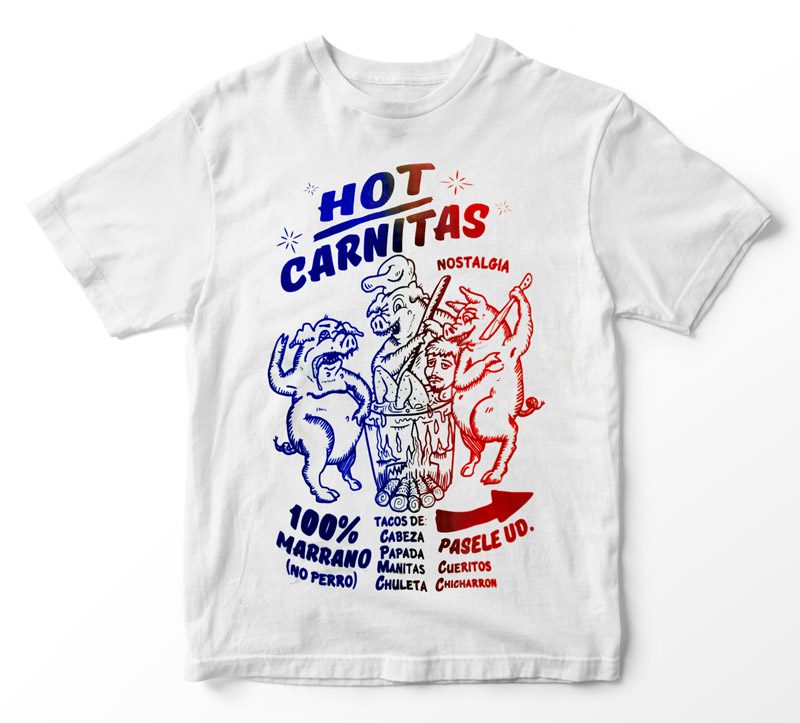 Playera Hot Carnitas