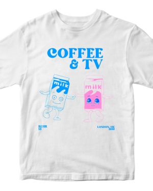Playera Blur: Coffee & TV