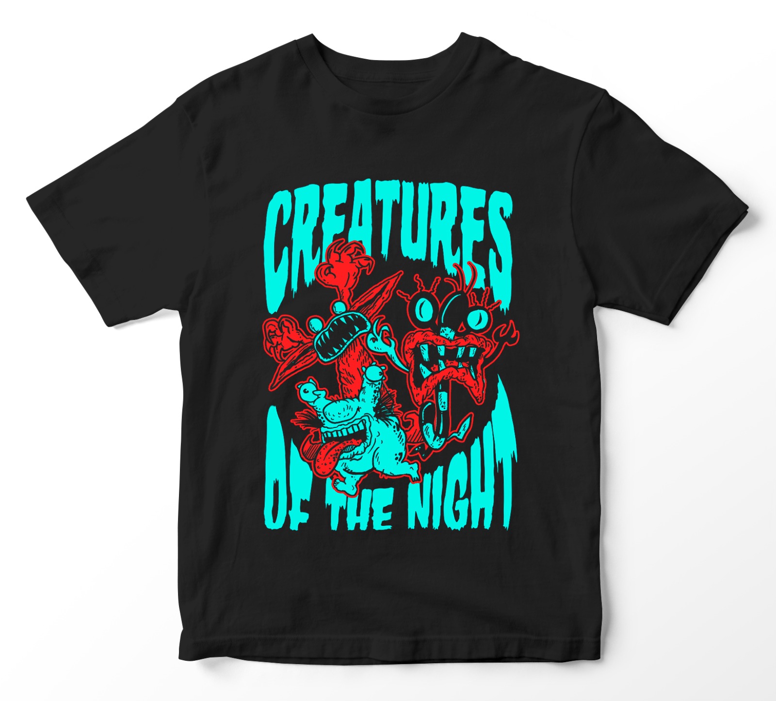Playera Ahhh Real Monsters: Creatures Of The Night