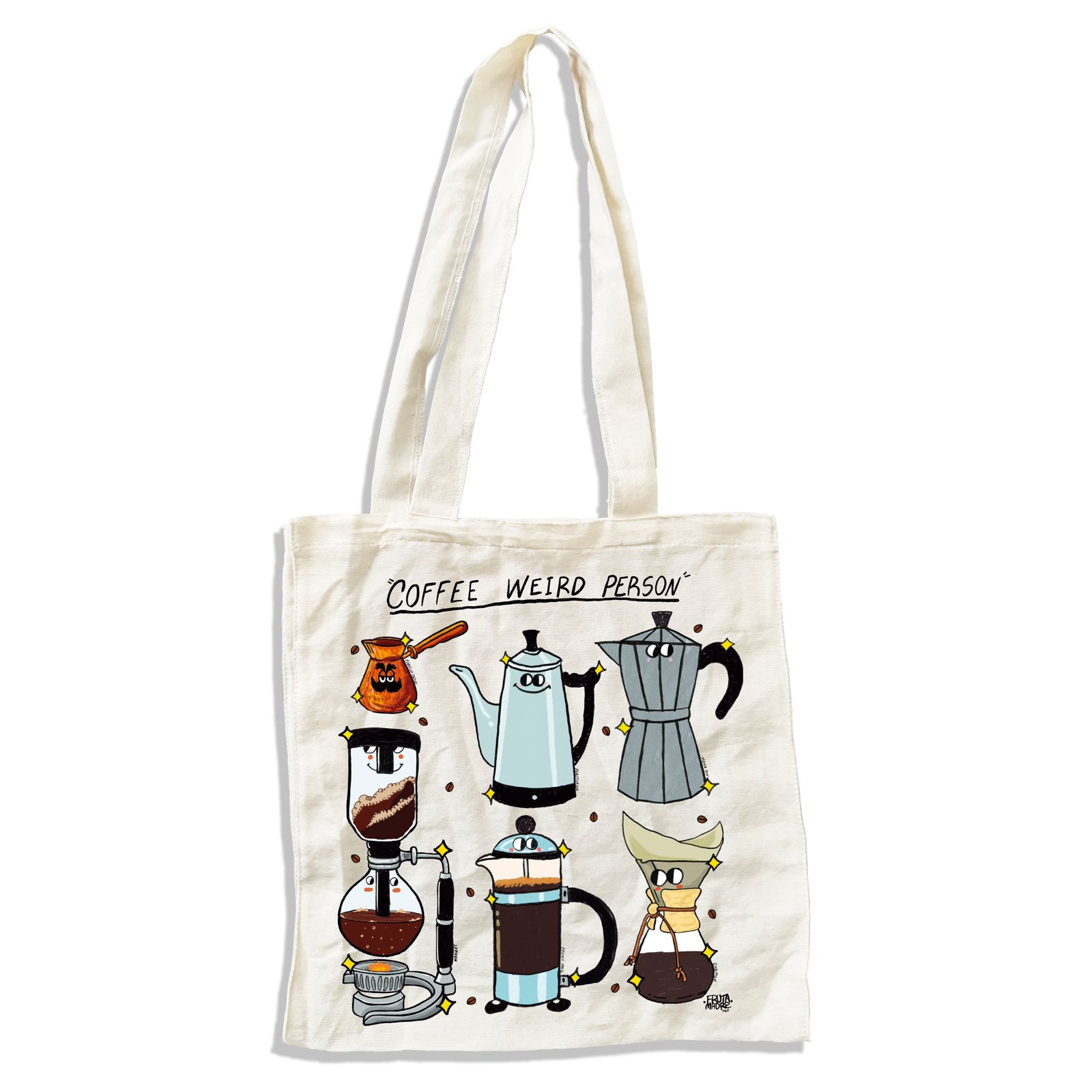 Totebag Coffee Weird Person