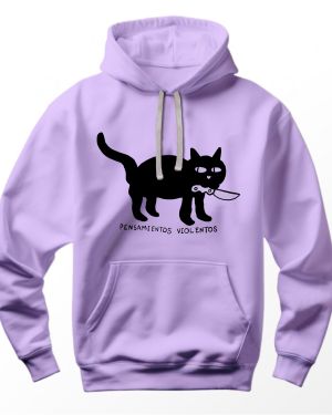 Sudadera Gatito Violento