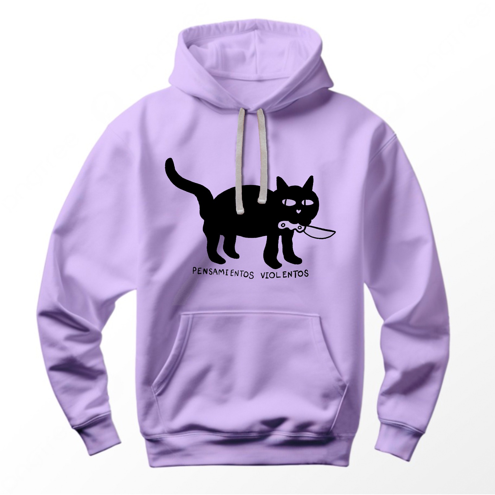 Sudadera Gatito Violento