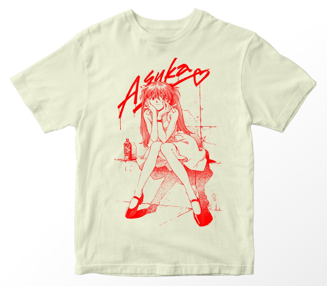 Playera Neon Genesis Evangelion: Asuka Langley