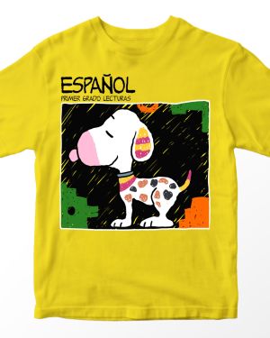 Playera Libro Español: Snoopy