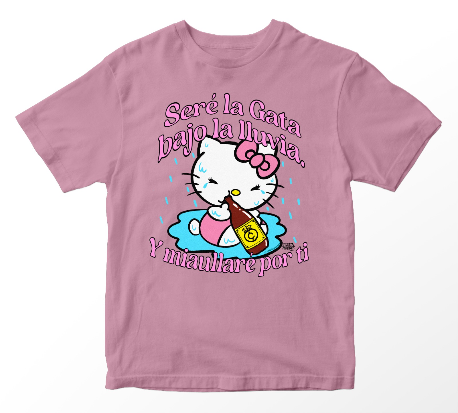 Playera Hello Kitty: La Gata Bajo la Lluvia