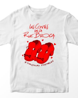 Playera Cuentos de la Calle Broca: El Par de Zapatos Enamorados