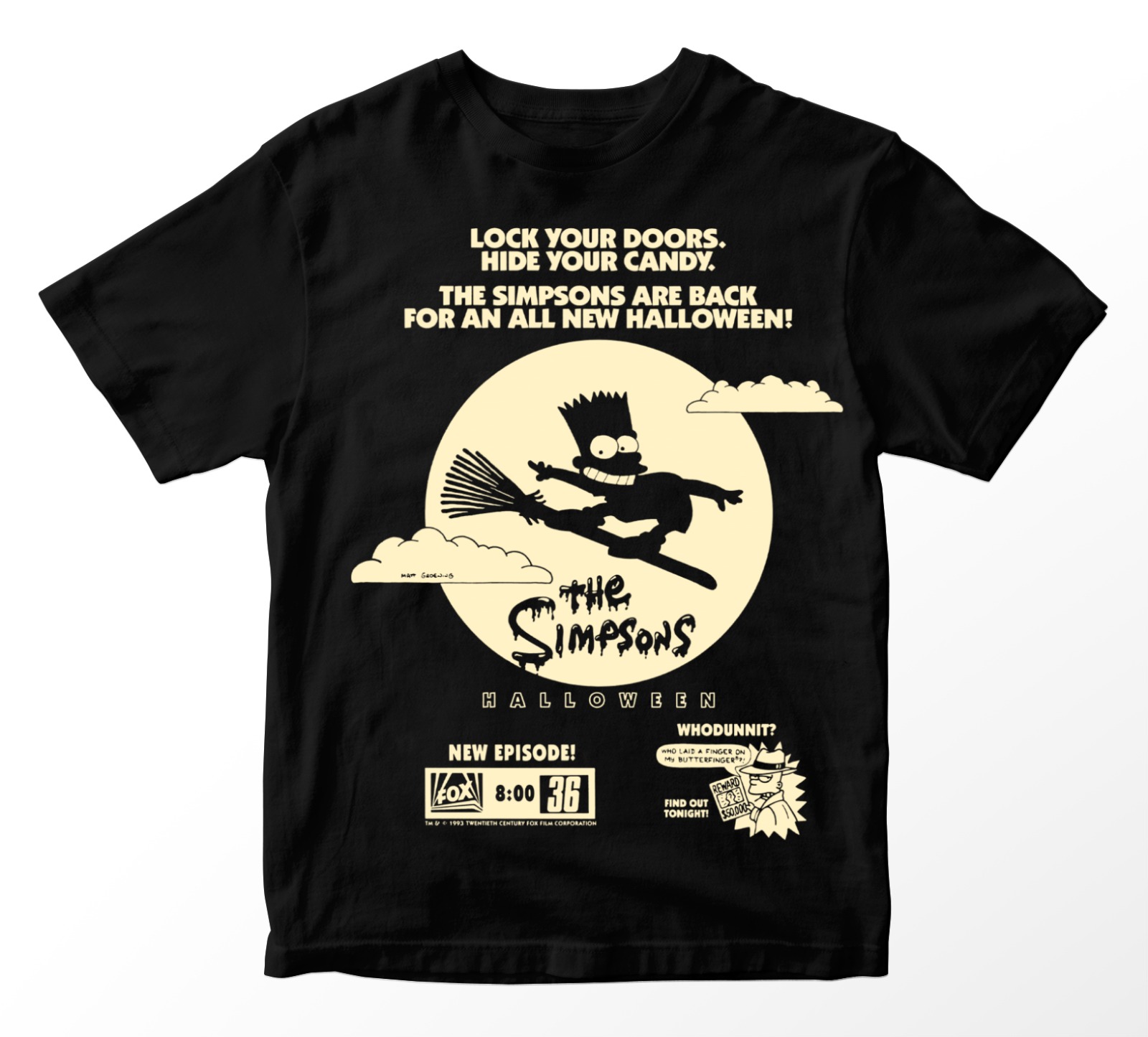 Playera Los Simpsons Halloween