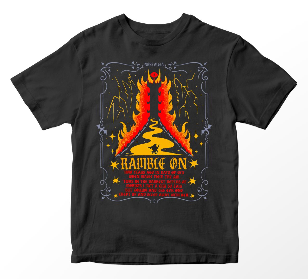 Playera Led Zeppelin: Ramble On