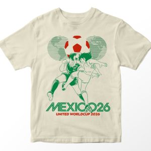 Playera Mundial: México 26 (Captain Tsubasa)