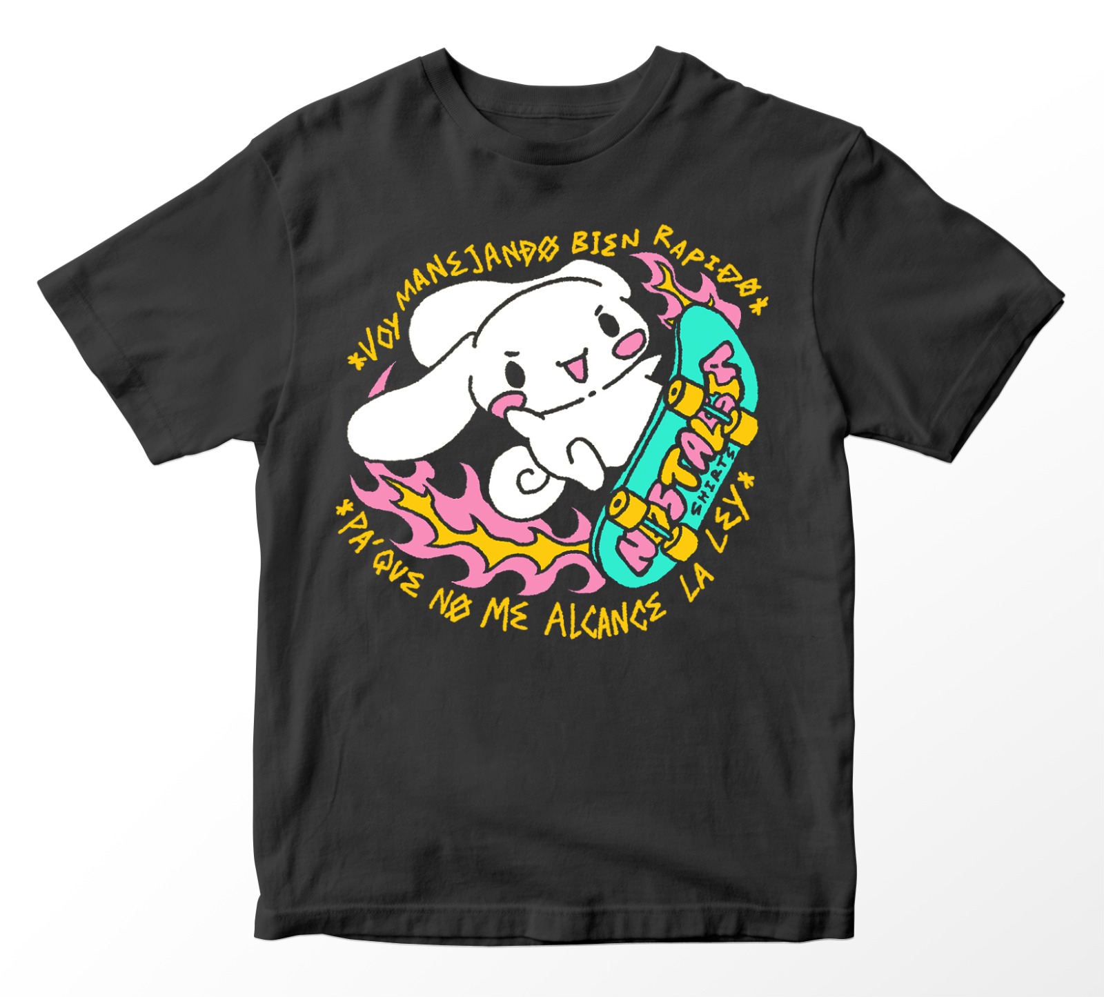 Playera Chile Morrón: Voy manejando bien rápido…