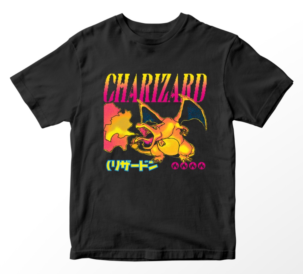 Playera Pokémon: Charizard