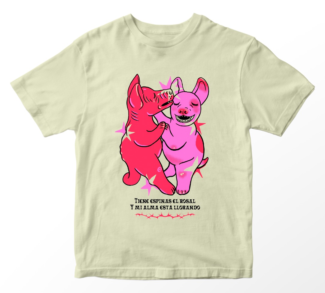 Playera Tiene Espinas el Rosal