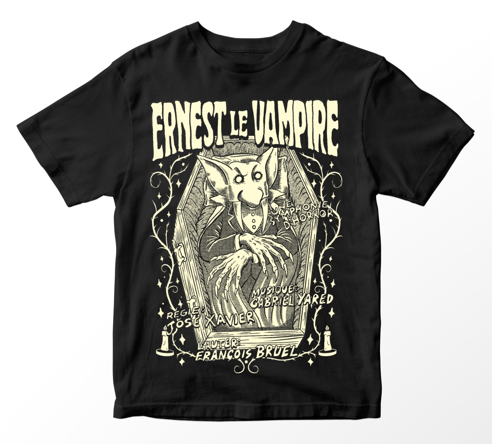 Playera Ernesto El Vampiro