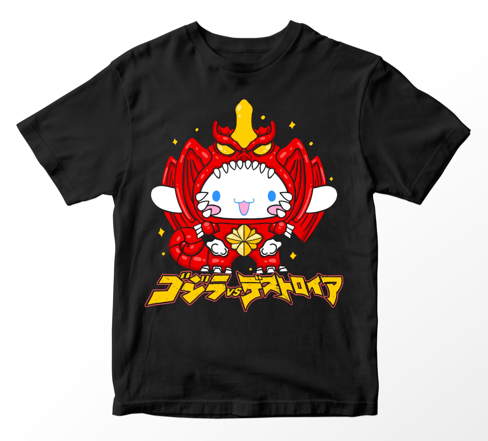 Playera Cinnamoroll x Destoroyah