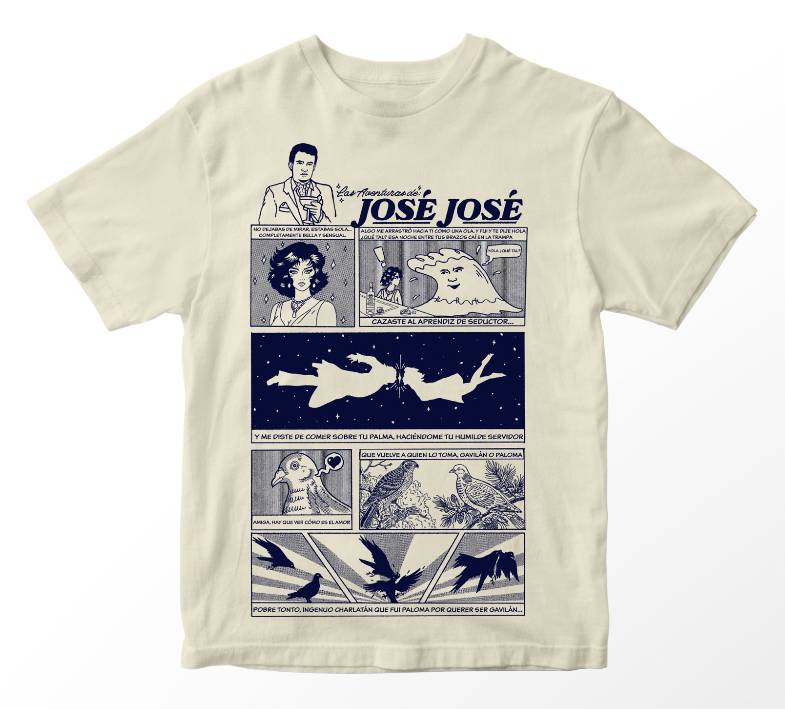 Playera José José: Gavilán o Paloma
