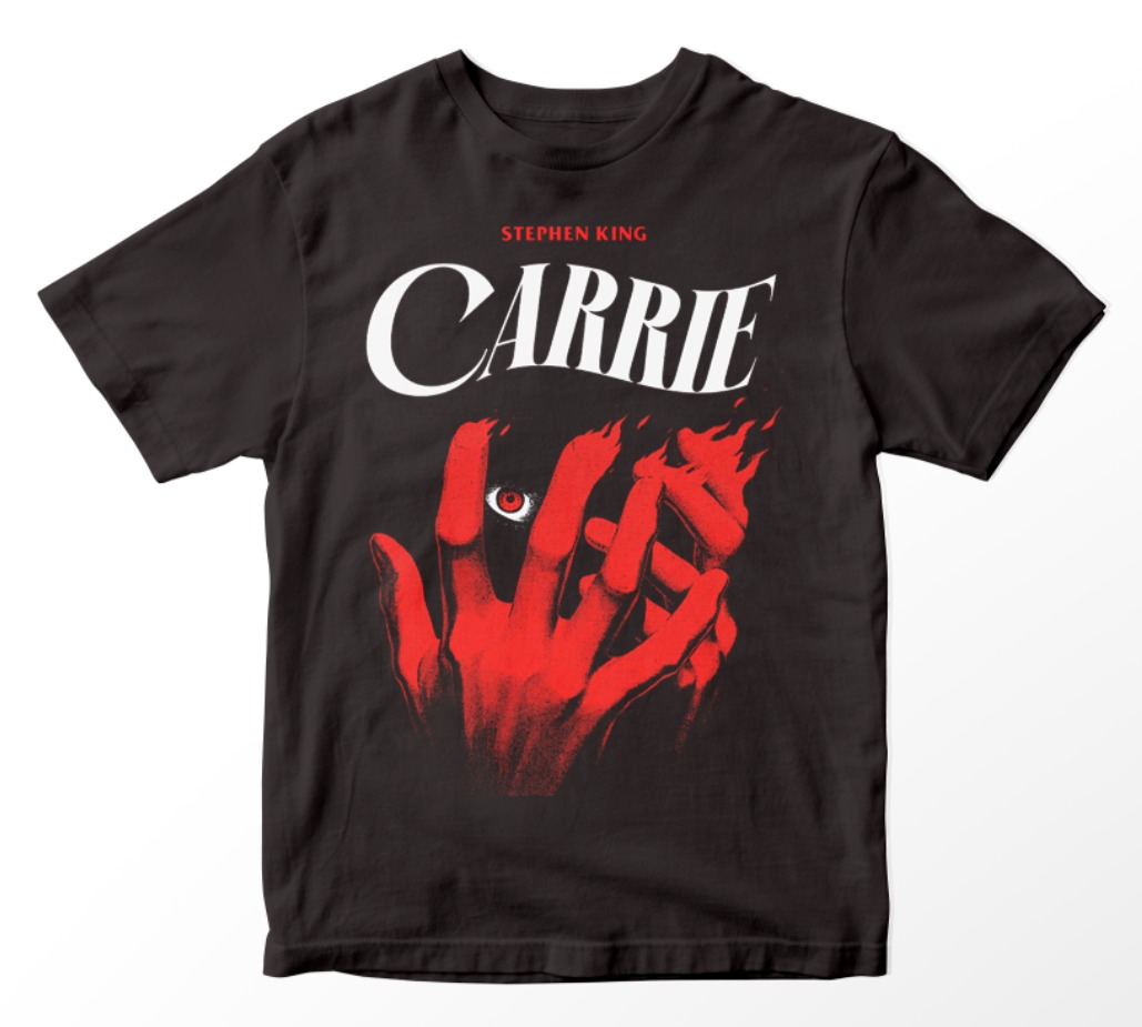 Playera Carrie (Stephen King)